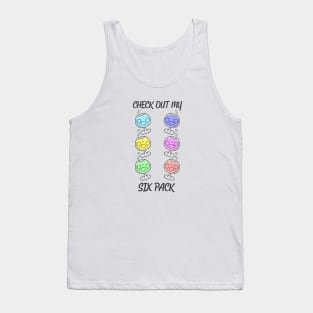 check out my six pack Tank Top